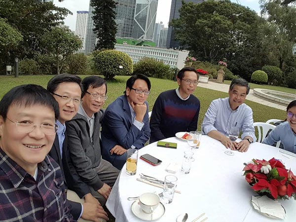连日来礼宾府多建制派会晤CY