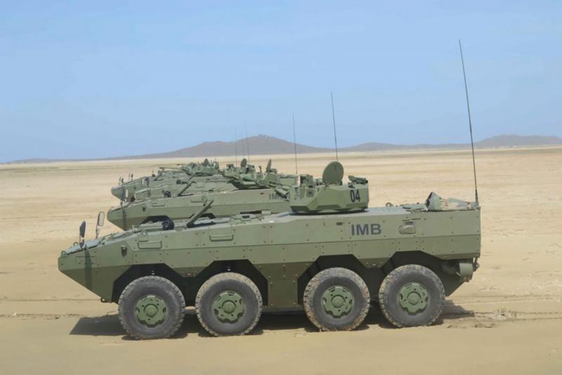 图:中国向委内瑞拉出口的vn1装甲车  资料图片