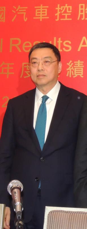 华晨主席吴小安 大公报记者 李永青 摄