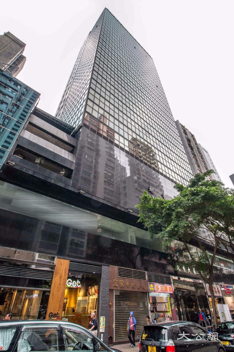 越秀大厦全层叫租15万 呎租32元