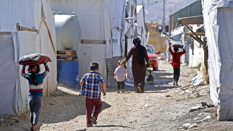 在黎敘利亞難民生活依舊 