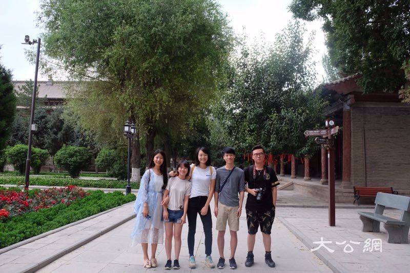 港学子张掖访塞上名刹 领略丝路多彩文化