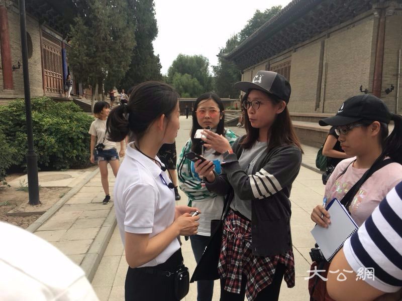 港学子张掖访塞上名刹 领略丝路多彩文化