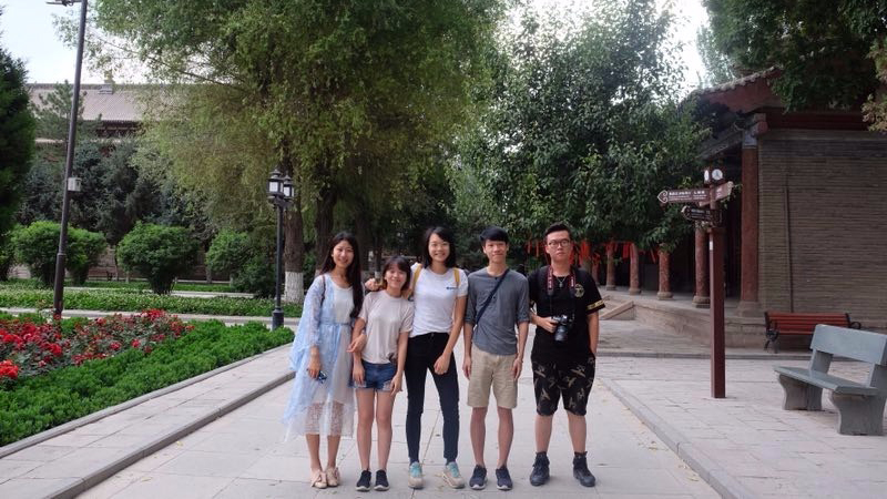 港学子张掖访塞上名刹 领略丝路多彩文化
