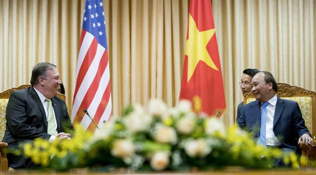 美国务卿与越总理会面：支持东盟在“印太”地区中心地位