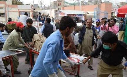 巴基斯坦一集会现场遭自杀式炸弹袭击 死亡人数已升至128人