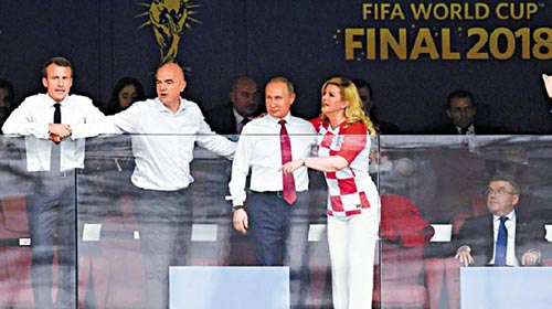 粉碎欧洲外交抵制 世界杯最大赢家俄罗斯当仁不让