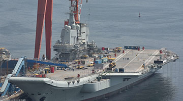 中国黄海重大军事活动或调动首艘国产航母