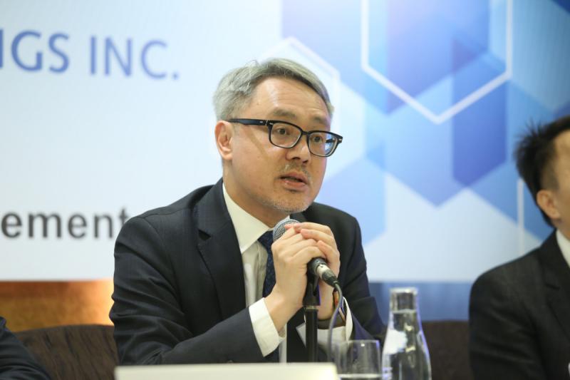 瑞声科技董事总经理莫祖权 大公报记者 何嘉骏 摄