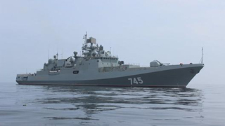 俄军2艘战舰开赴叙利亚海岸 应对美国潜在空袭