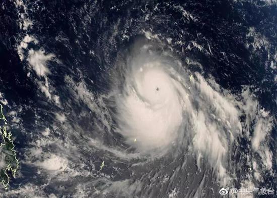 香港天文台预测超强颱风「山竹」或正面袭港