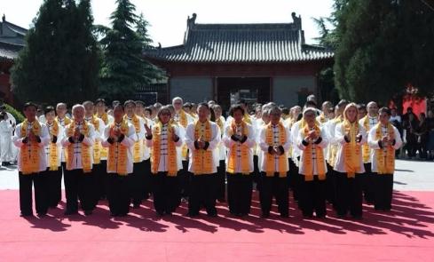 14国弟子太极故里拜师 发扬中国太极文化