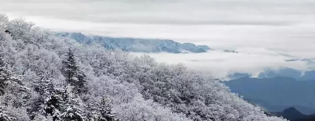 白雲山冬季自然美景別具特色