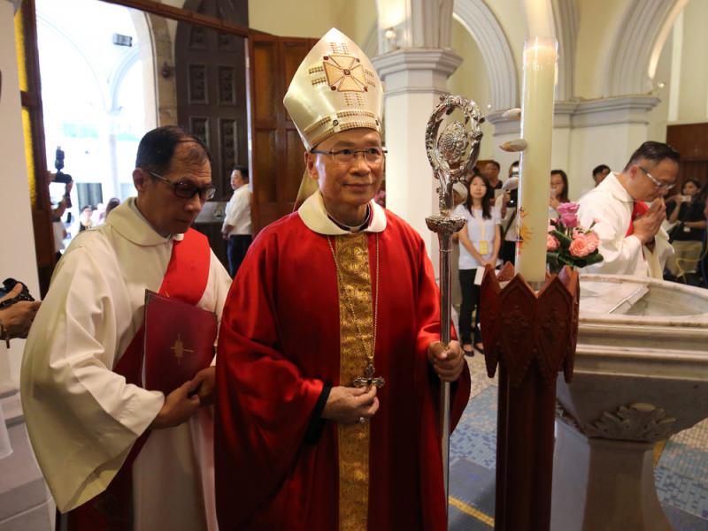 天主教港区主教杨鸣章病逝 享年73岁