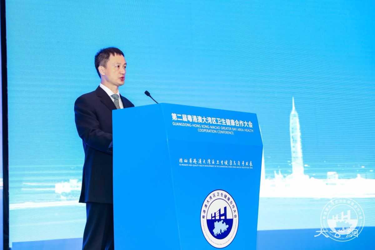 广东省卫生健康委员会主任段宇飞 记者 郭若溪摄