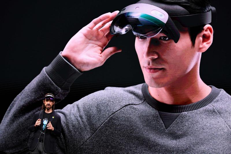 微軟發布AR眼鏡2.0 視野增一倍