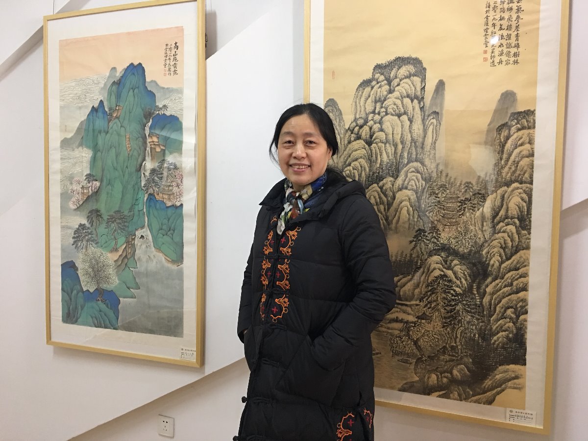 金陵女画家素手丹青妇女节迎春画展南京开展