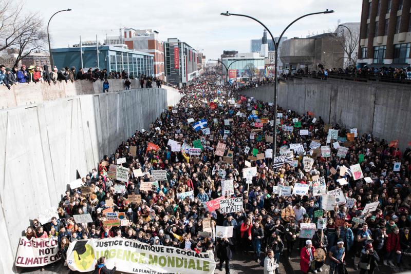 抗議氣候變遷 全球學生同步罷課