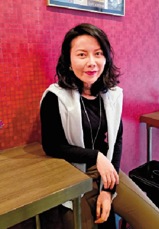 图:江敏儿说「香港设计师而家仲有少少优势,过多几年应该无啦」