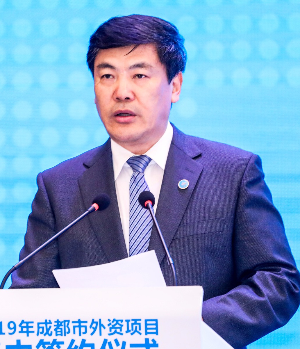 成都市市长罗强(李兵 摄)