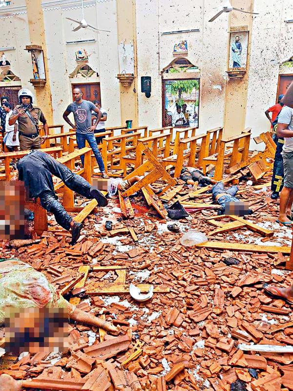 斯里蘭卡恐襲8連爆215死525傷