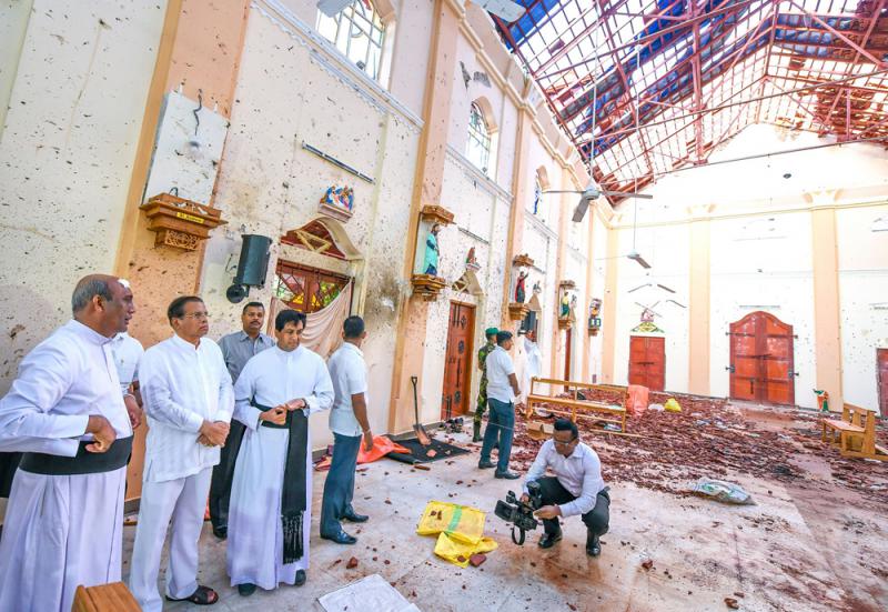斯里蘭卡連環恐襲 ISIS認責\當局稱為報復紐清真寺血案 死亡人數升至321