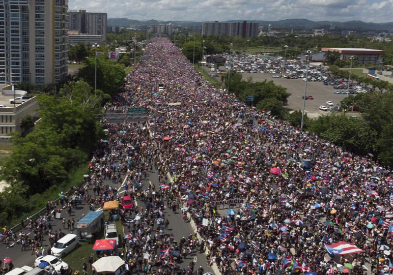 波多黎各總督言論惹議 50萬人促下台