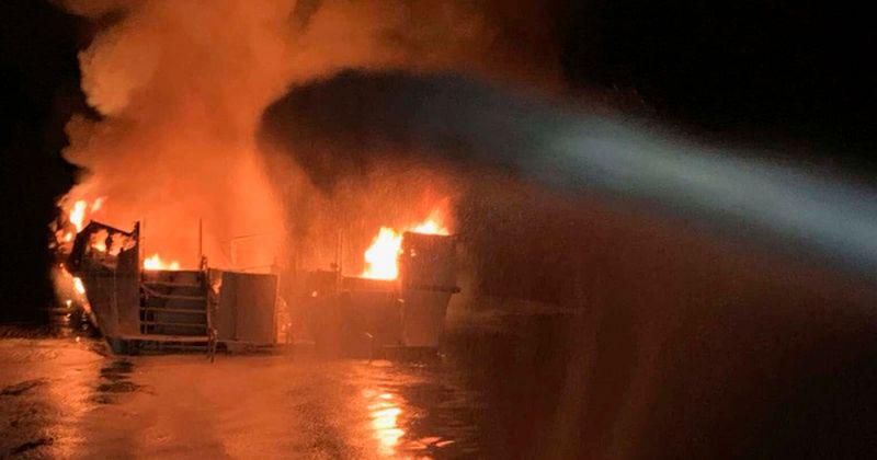 加州外海船失火 34人凶多吉少