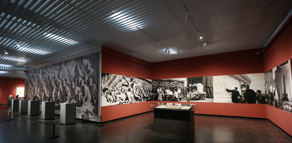 “刘开渠与二十世纪中国美术展”在长沙李自健美术馆开幕