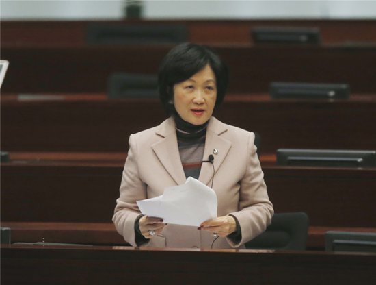 葉劉淑儀發起網絡聯署 反對美國干預香港事務