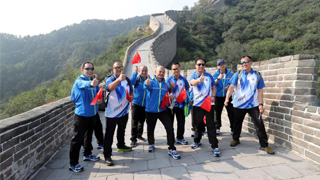 ﻿光头警长登长城圆“好汉梦”