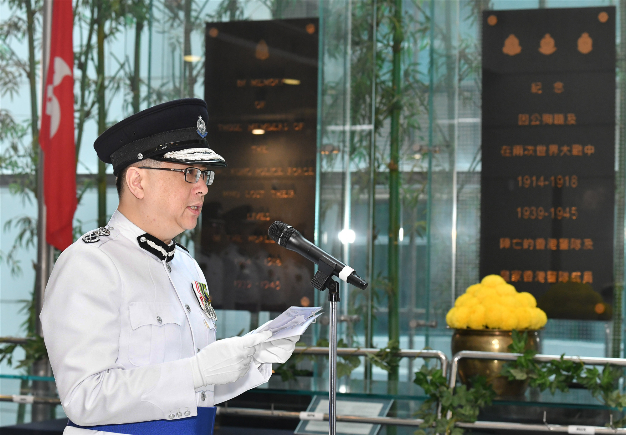 盧偉聰：警隊會克服難關恢復香港秩序