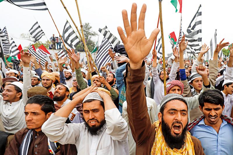 巴基斯坦示威 總理誓起訴發起者