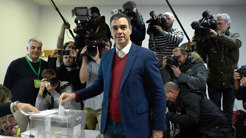 ﻿西班牙大选 反加独政党势头劲