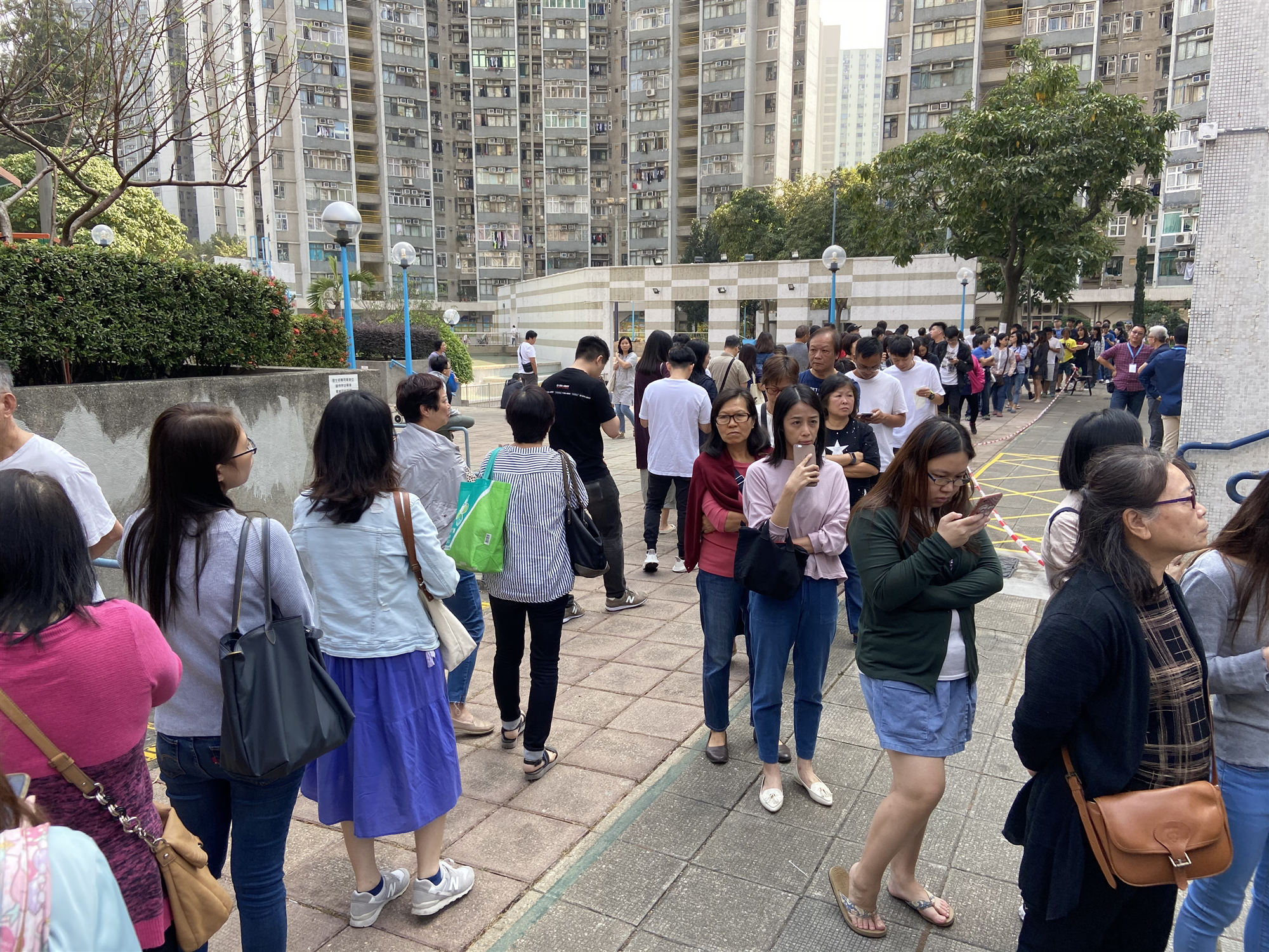 圖文直播| 2019香港區議會選舉直擊