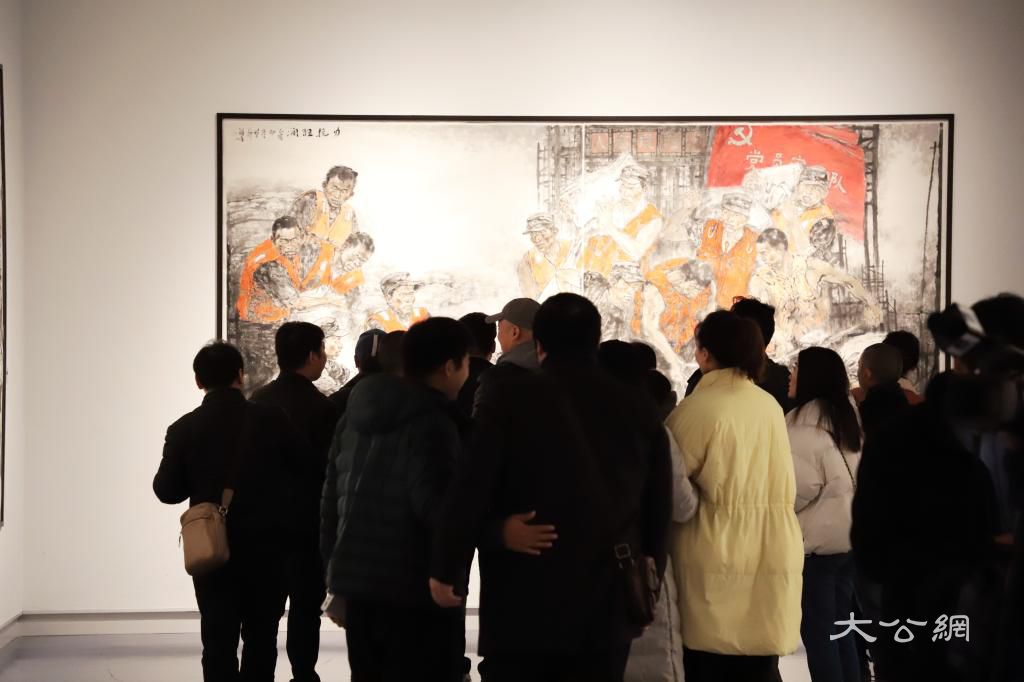 《重大題材中國人物畫創作人才培養》在豫結業匯報展覽