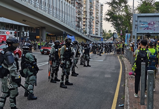 民陣周日遊行 警方3000警力高度戒備