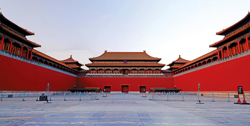 图:北京紫禁城午门五凤楼 周乾摄