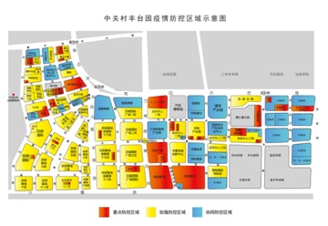 北京中关村丰台科技园四级联防强化防控