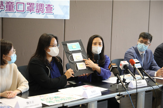 調查：香港超九成家長擔心子女復課沒足夠口罩