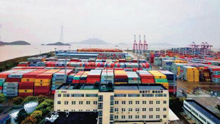 宁波舟山港吞吐量恢复近九成