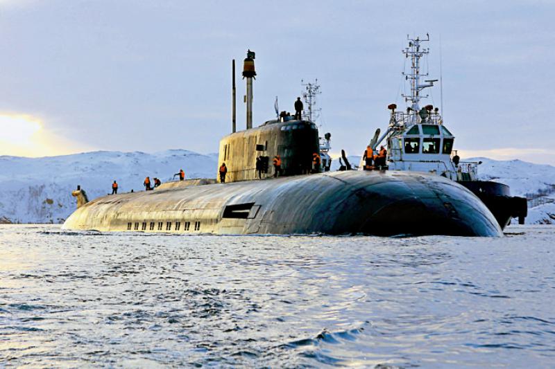 ﻿俄新核潛搭載「波塞冬」核魚雷