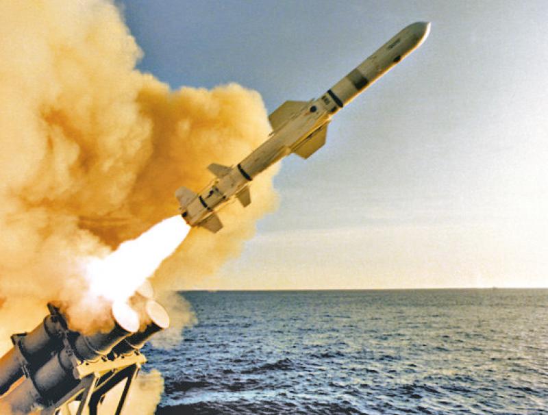 台軍擬向美國採購魚叉導彈