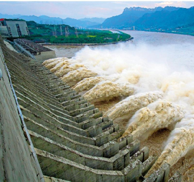 三峽將迎最大洪水 峰值流量每秒7萬4千立方
