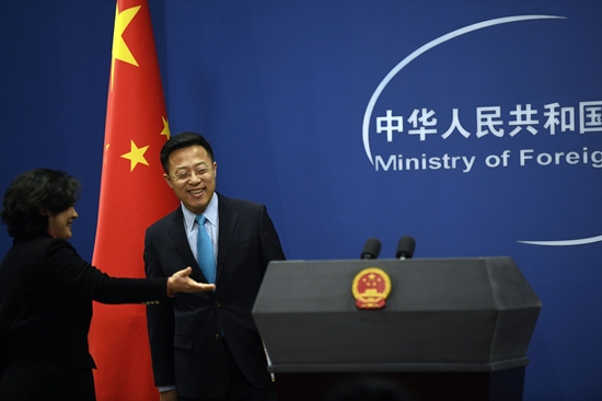 美防長稱準備對抗中國 趙立堅促回答三個問題