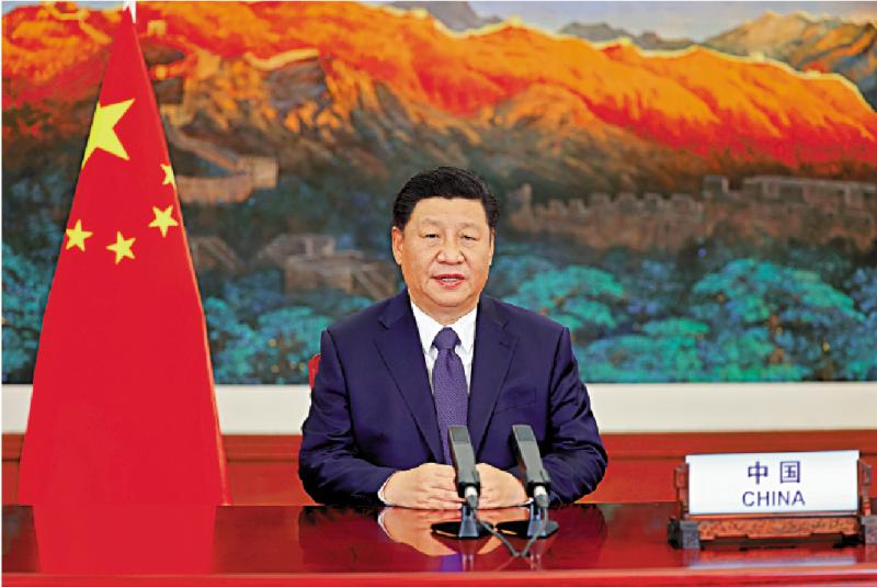 習近平宣布中國自主減排新舉措