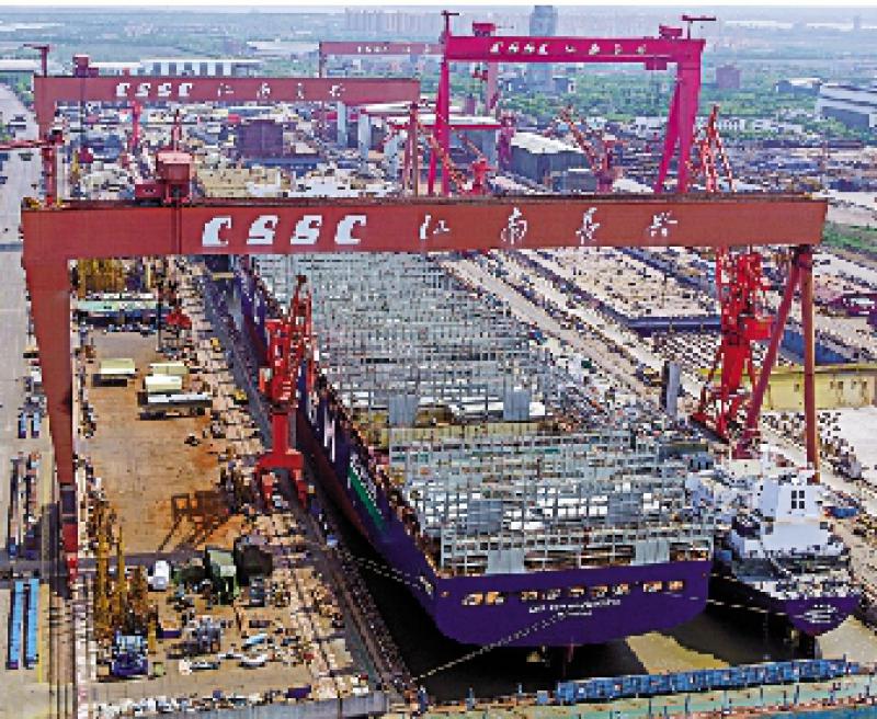 ﻿中國造船訂單 重奪全球第一