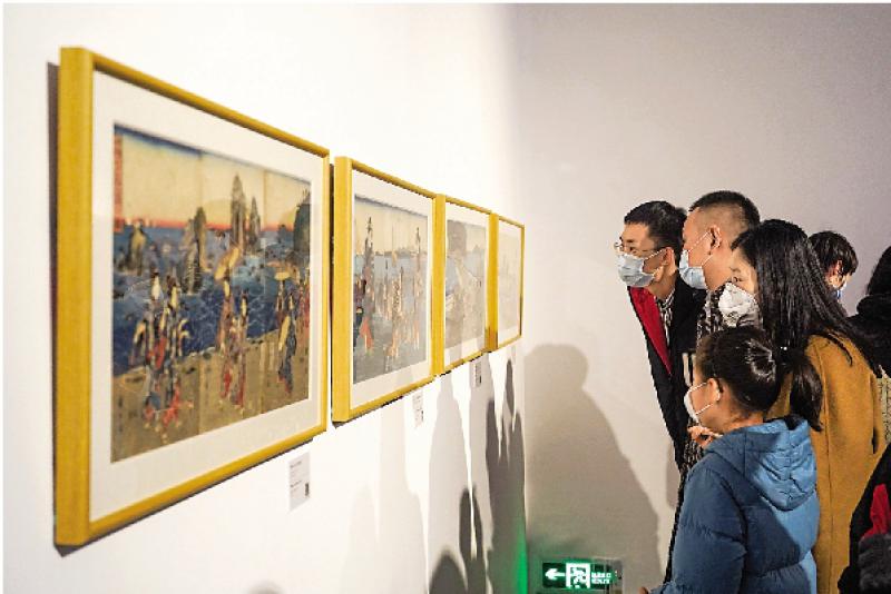 江戶時代浮世繪原版珍藏展北京今日美術館舉行