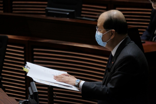 張建宗：香港特區的選舉制度屬中央事權