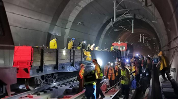 蘭新鐵路甘肅金昌境內列車與施工人員相撞 9人遇難
